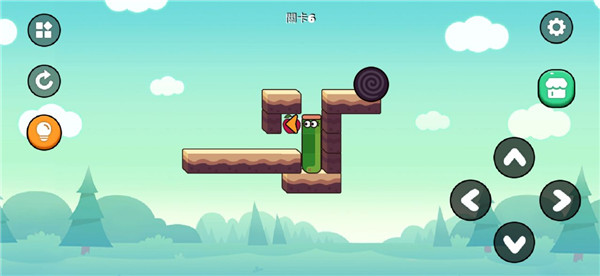 贪吃的苹果蛇无限体力版图1