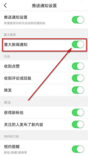 今日头条重大新闻通知推送去哪开启设置今日头条重大新闻通知推送方法
