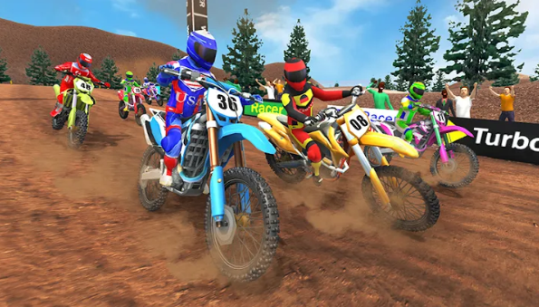 3D摩托车越野赛(Dirt Track Racing Motocross)