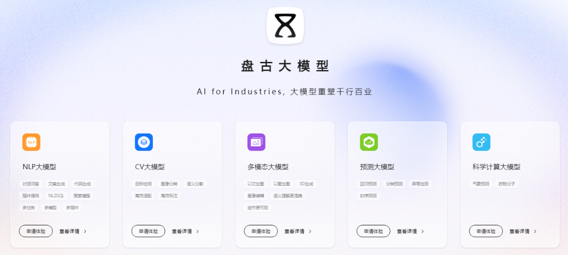 盘古大模型怎么申请