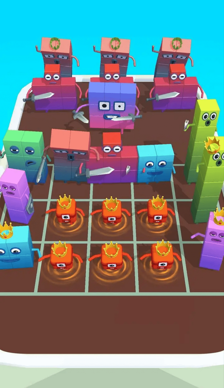 合并数字方块图4