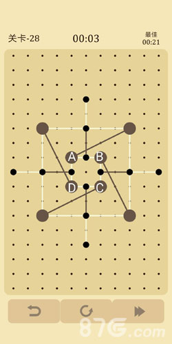 交叉线第26-30关攻略