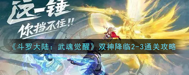 斗罗大陆：武魂觉醒双神降临