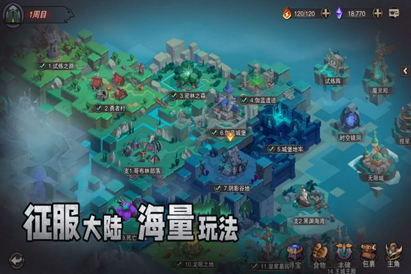 塞勒特大陆官方版图2