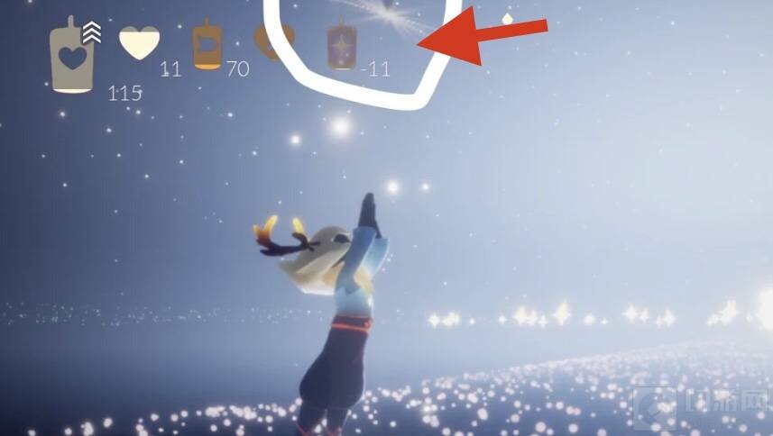 光遇的永无怎么拿红蜡烛