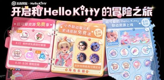 王者荣耀HelloKitty联动皮肤怎么得HelloKitty联动皮肤获取攻略