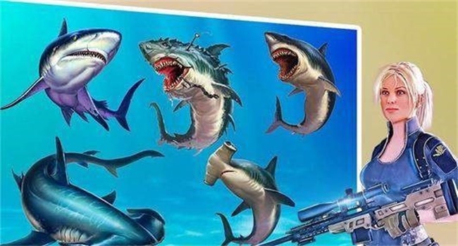 鲨鱼狩猎动物射击SharkDeadlyHuntingBeach图2