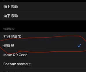 支付宝健康码快捷指令设置教程