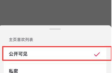 抖音火山版如何将喜欢列表公开