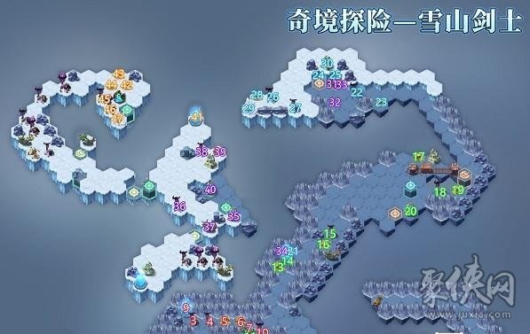 剑与远征雪山剑士攻略图文雪山剑士路线图分享