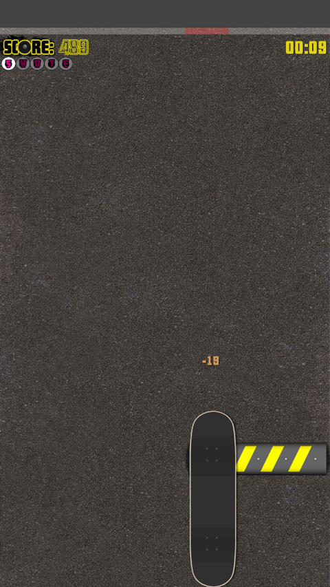 手指滑板游戏