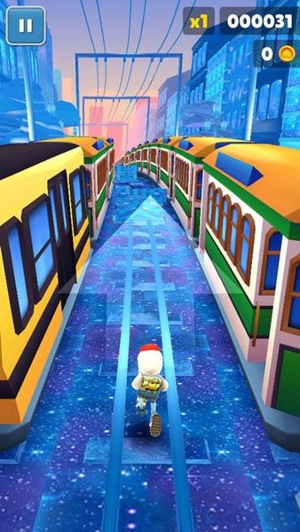 地铁跑酷星空版