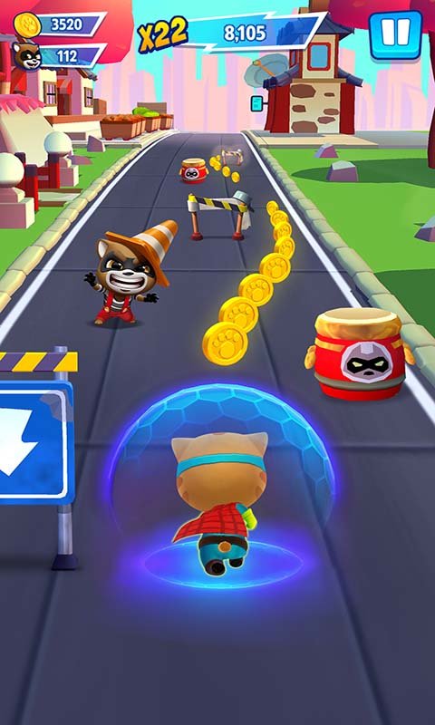 汤姆猫英雄跑酷无限金币钻石版最新版