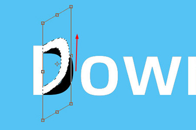 PS怎么打造折叠字体效果制作折叠字体教程分享