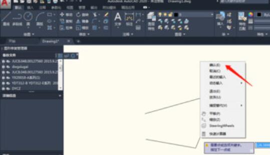 AutoCAD2020制作直线的操作过程方法