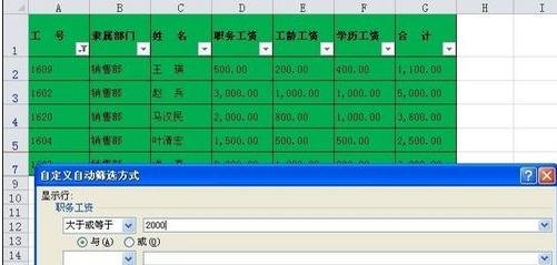 excel怎么筛选出自己想要的内容excel表格进行内容自定义筛选教程