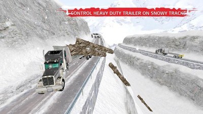 冬季雪卡车3D图2