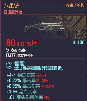 赛博朋克2077不朽武器霰弹枪怎么获得