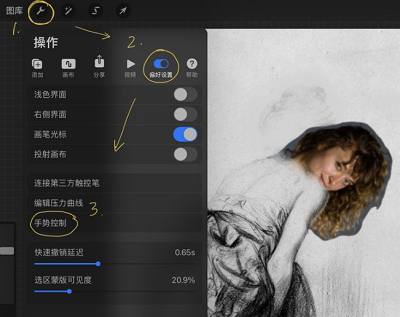 procreate绘画软件怎么吸取颜色到调色板procreate绘画教程解析