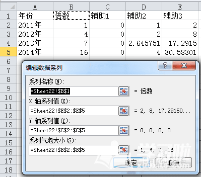 excel怎样做出半圆气泡信息图表制作半圆气泡信息图表教程分享