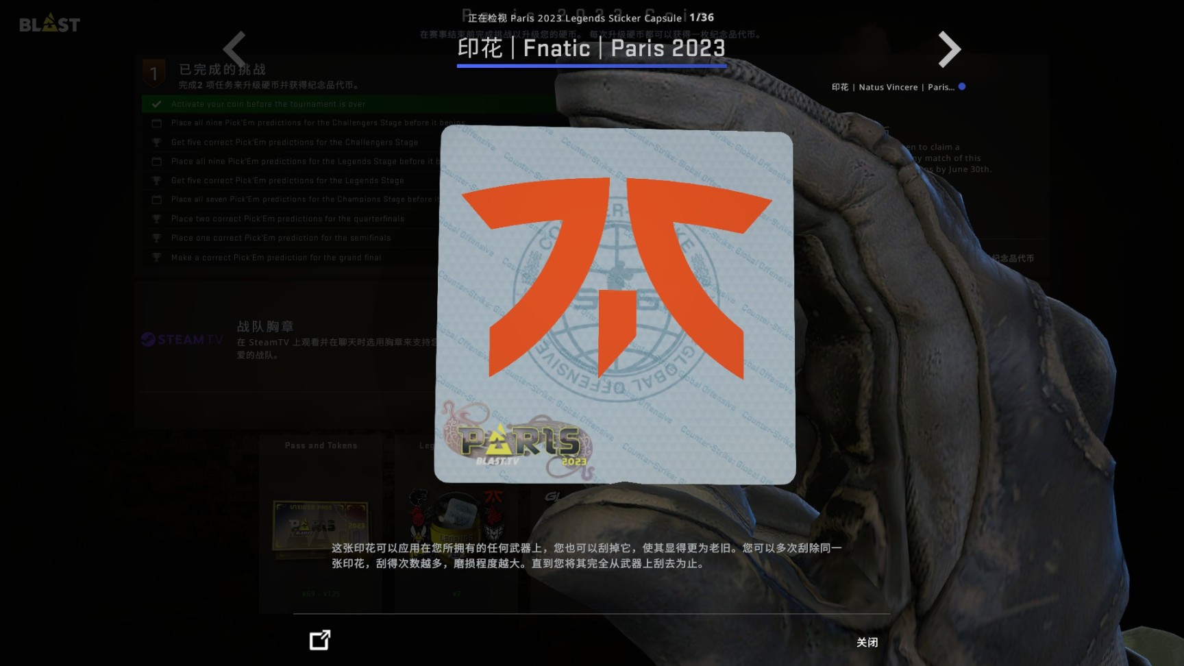 CSGO巴黎major胶囊印花好看吗巴黎major胶囊印花一览