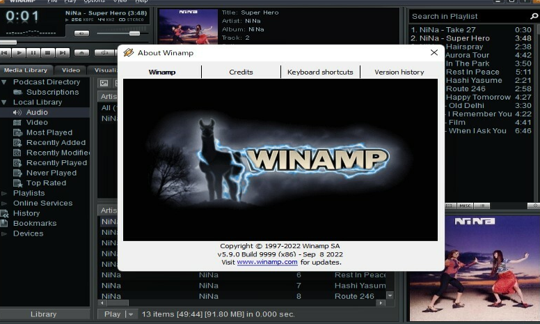 经典播放器Winamp5.9正式发布