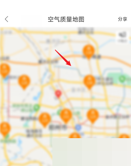百度地图查看空气质量地图教程