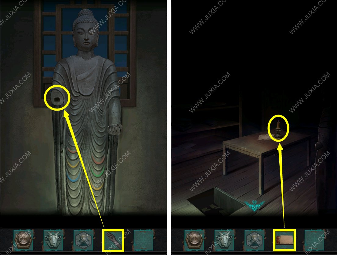 点灯2叩门怨游戏攻略第四章点灯2第四章牛雕像在哪里