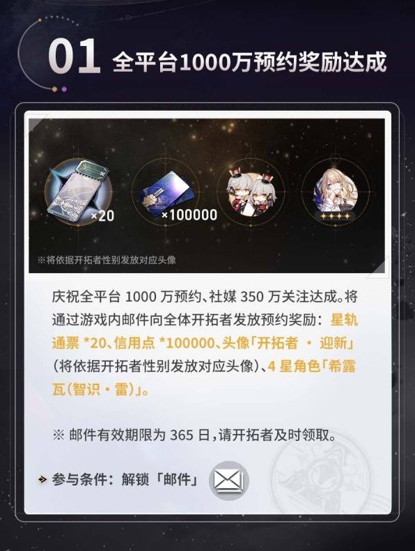 崩坏星穹铁道1.0版本活动前瞻活动有什么内容