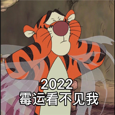 2022虎年俏皮的可爱的小老虎表情2022虎力全开可爱的表情合集