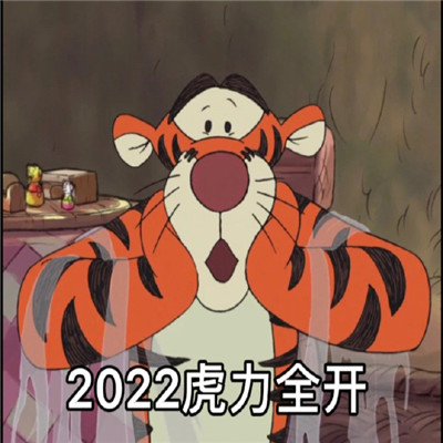 2022虎年俏皮的可爱的小老虎表情2022虎力全开可爱的表情合集