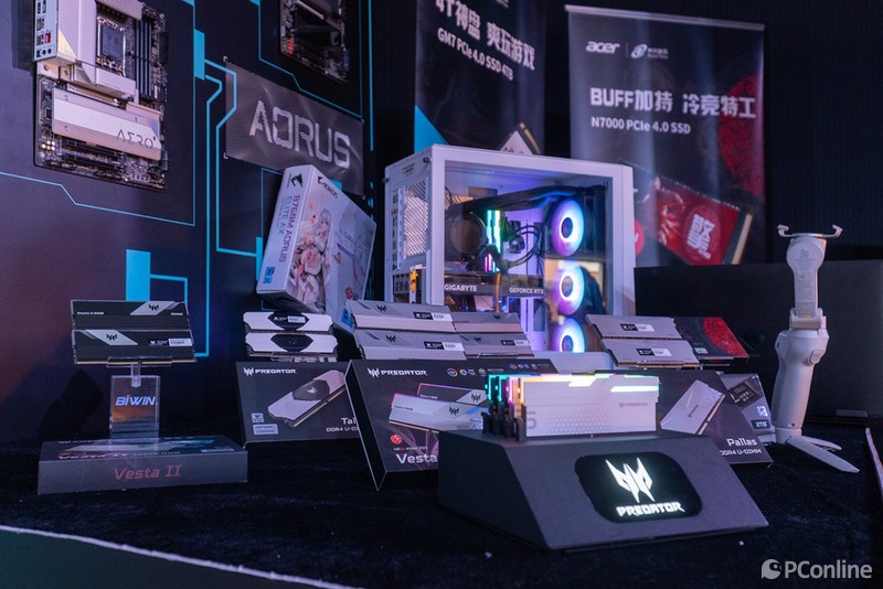 AORUSDAY上海站｜新钛雕X惊艳亮相，11000MHz+超频轻松达成