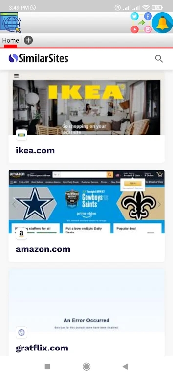 Similar Sites图4