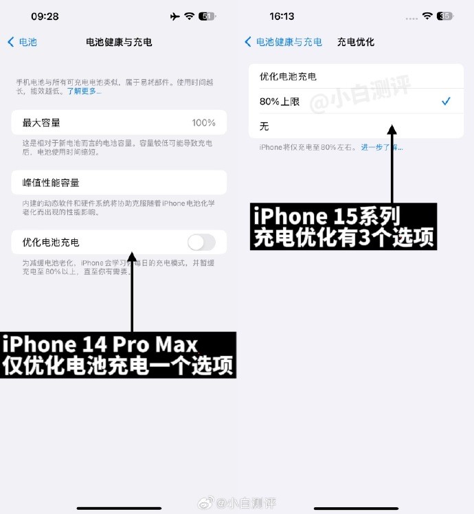 iPhone15新增80%充电上限的设定，最迷惑的功能