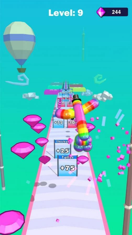 高大男人赛跑比赛截图5