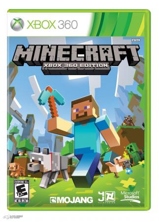 Minecraft我的世界xbox360实体版封面发售日公开