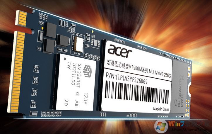 宏碁AcerVT500M固态安装win7旗舰版教程