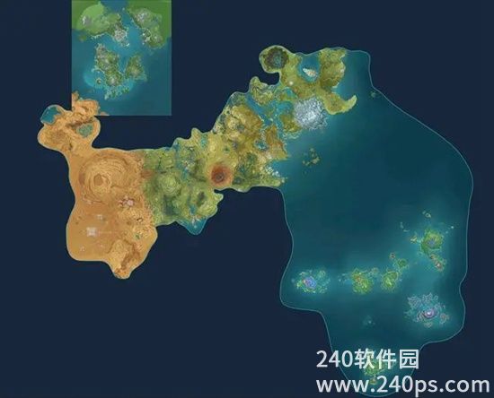 原神4.0枫丹地图什么样子4.0枫丹地图一览