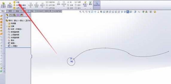 Solidworks建模弯曲的管道的操作教程