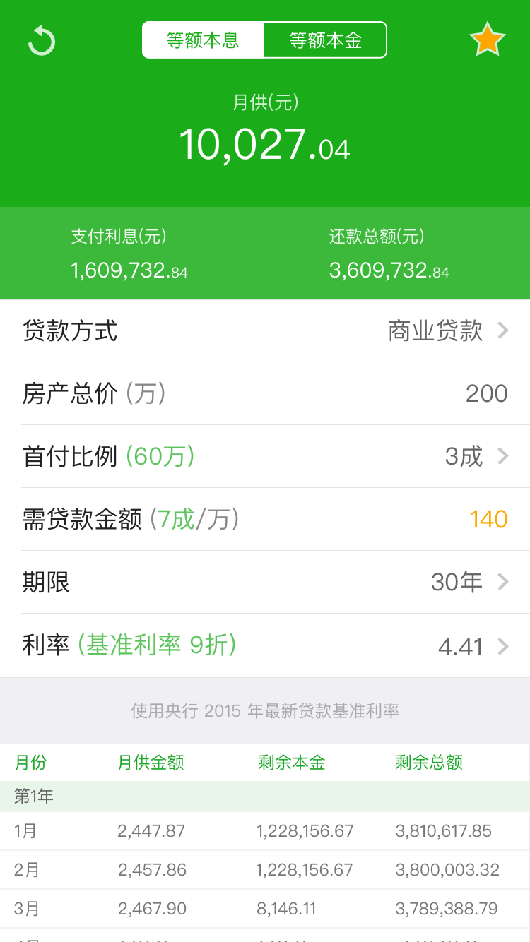 小小房贷计算器无限小程序入口