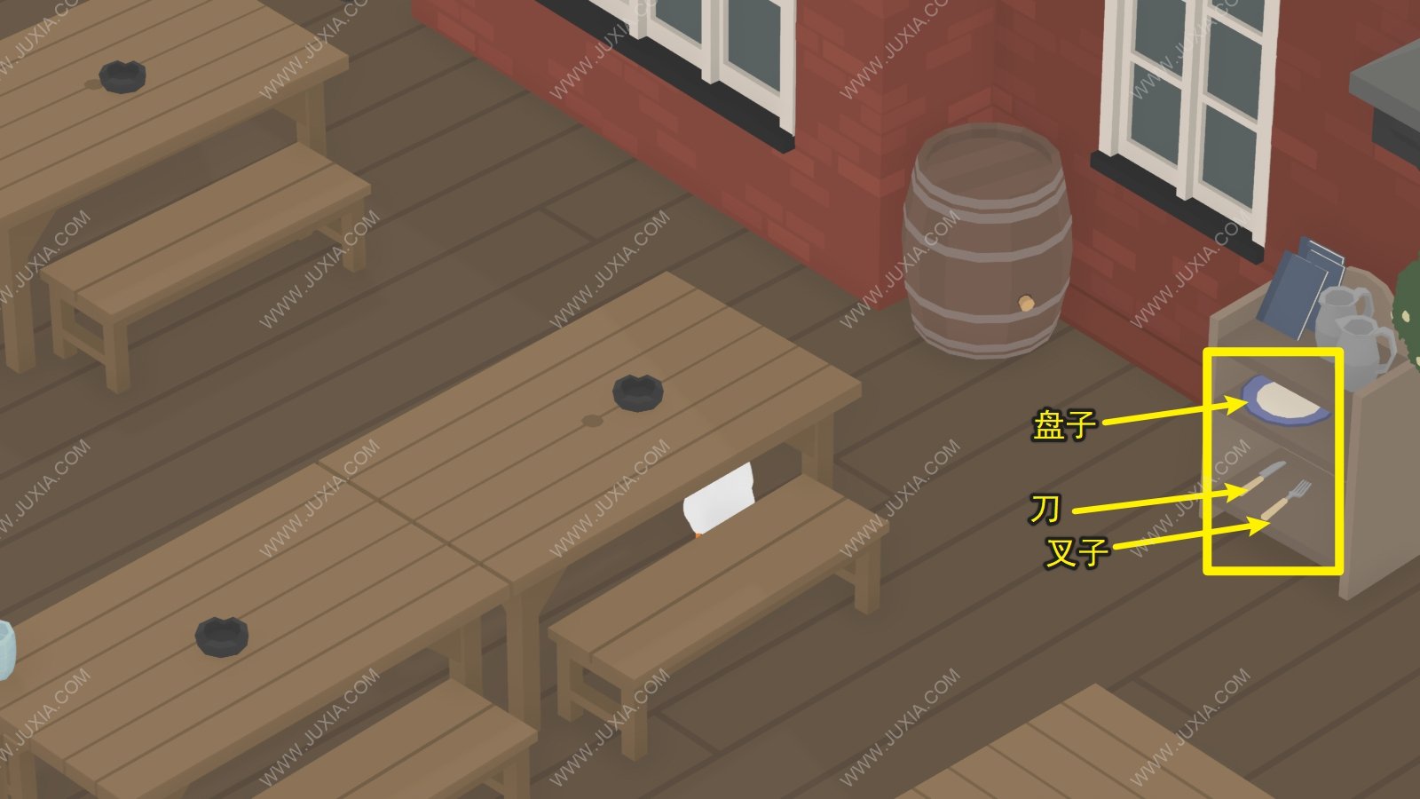 捣蛋鹅第四关攻略图文untitledgoosegame酒馆攻略