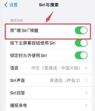 ios17怎么修改siri唤醒语音