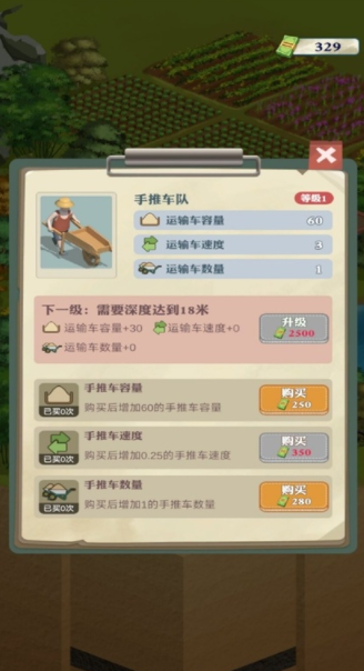 王铲铲的致富之路内置菜单MOD版