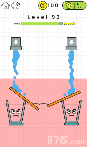HappyGlass第92关怎么过快乐玻璃杯第92关图文攻略