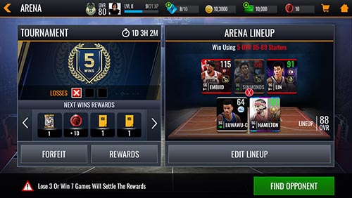 中国限定PVP来袭NBALIVE手游PVP模式新赛季开启