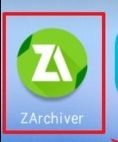 ZArchiver解压后安装教程