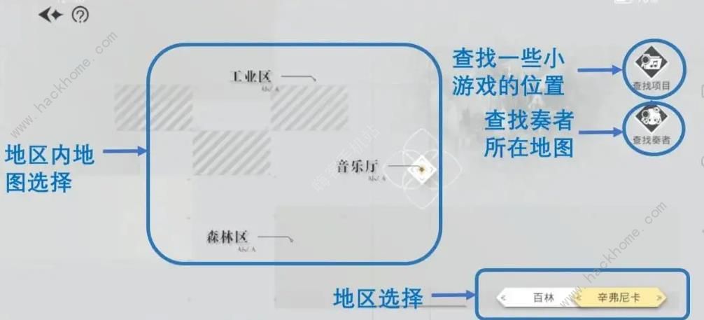 宿命回响弦上的叹息城镇探索攻略城镇探索技巧路线图分享