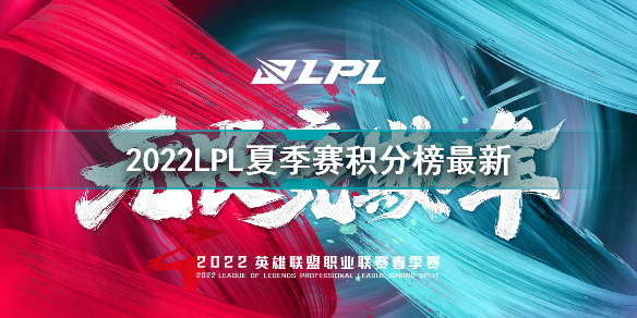 2022LPL夏季赛积分榜最新英雄联盟2022夏季赛6月14日积分榜