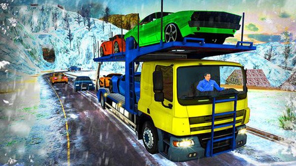 汽车运输卡车司机模拟图3