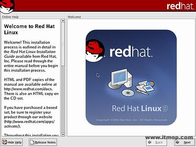 安装红帽子RedHatLinux9.0操作系统教程